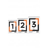 ΜΠΛΟΚ ΣΠΙΡΑΛ ΛΕΥΚΟ 50Φ. N. 2 10x14